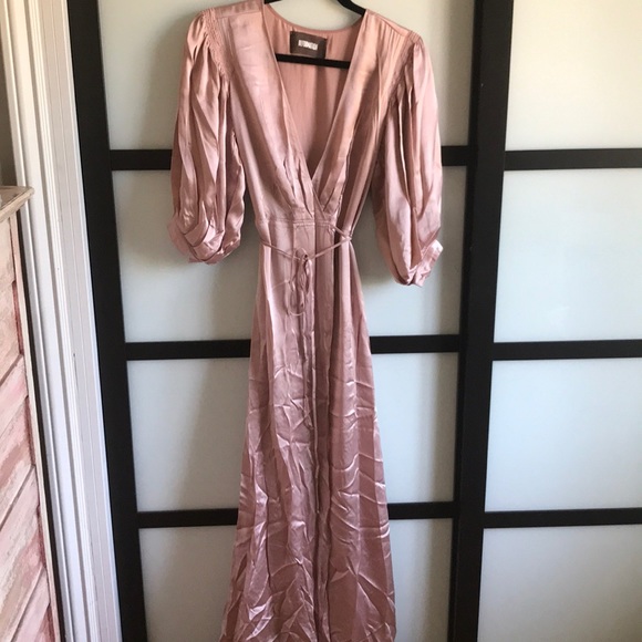 reformation olivine dress